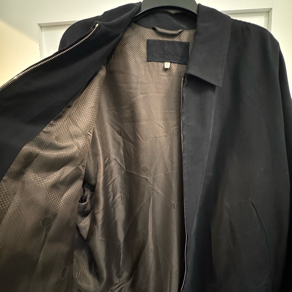 Ermenegildo Zegna Lightweight Full Zip Jacket Viscose/Silk L/52 (US:XL)
